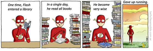 A story from flash and books